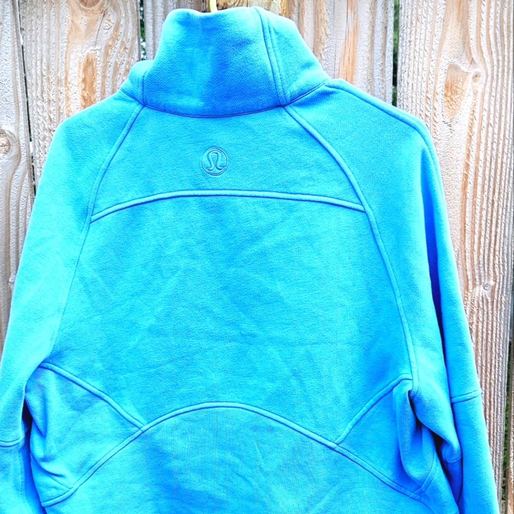 Lululemon Lululemon Scuba Oversized Funnel Neck Half Zip Crop